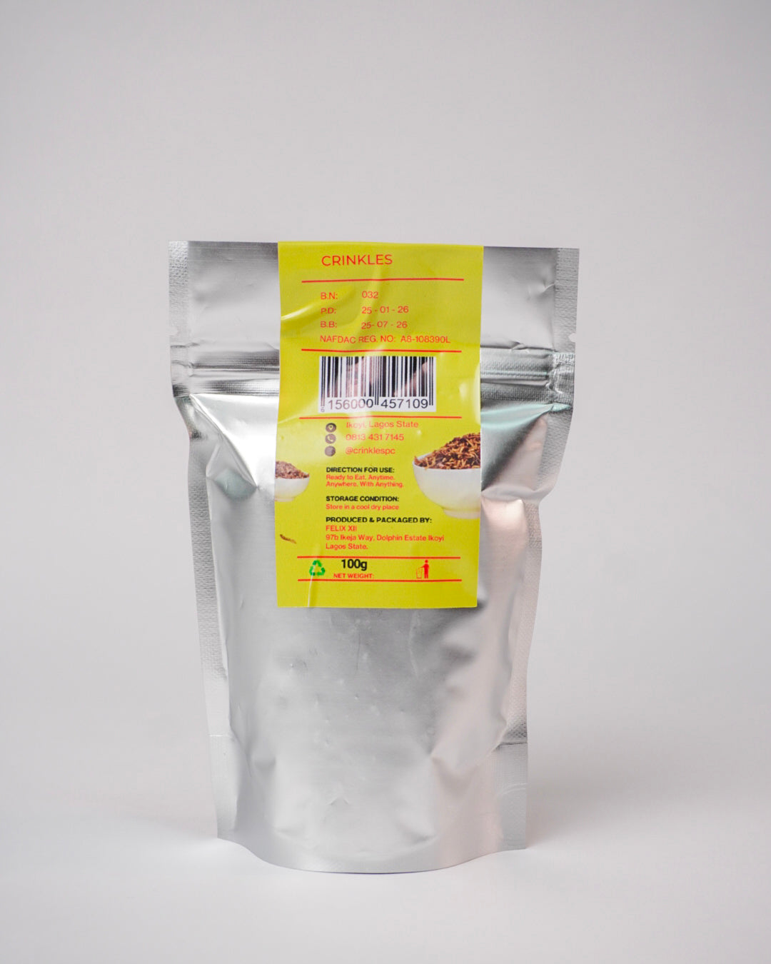 Crinkles (100g)